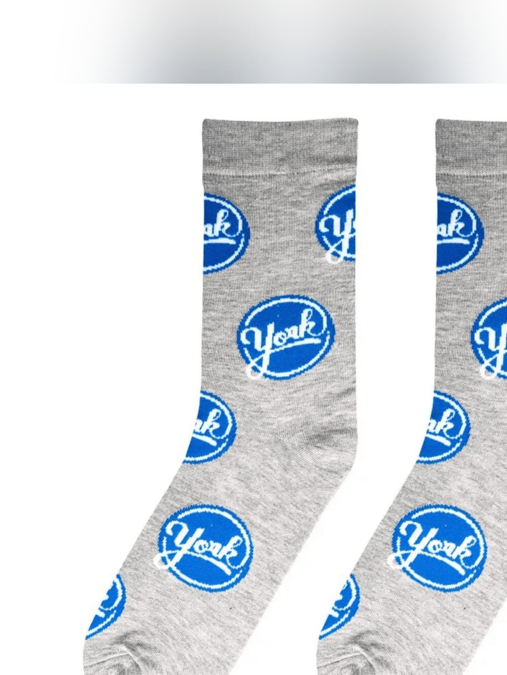 Crazy Socks York Peppermint Crew Socks